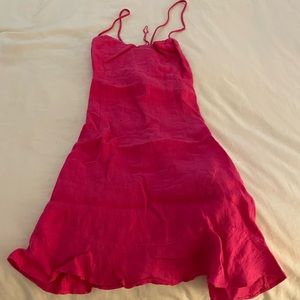 Zara pink mini dress XS excellent quality